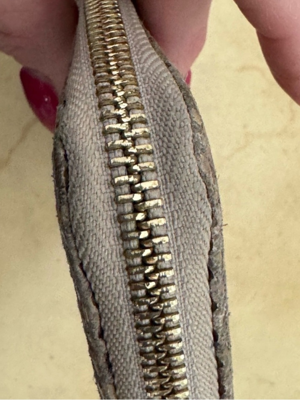 Michael Kors Tan Snake Print Wallet - Picture 12 of 14